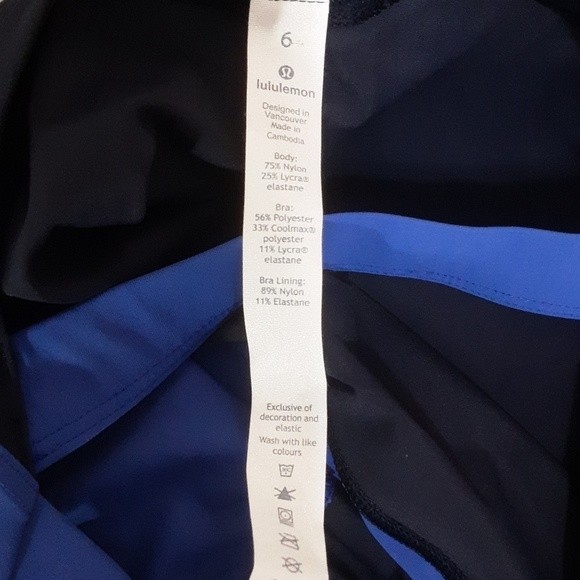 NWT Lululemon Athletic Layered Tank Built-In Bra Fitted Gym Yoga Training Top 6 - Picture 8 of 8